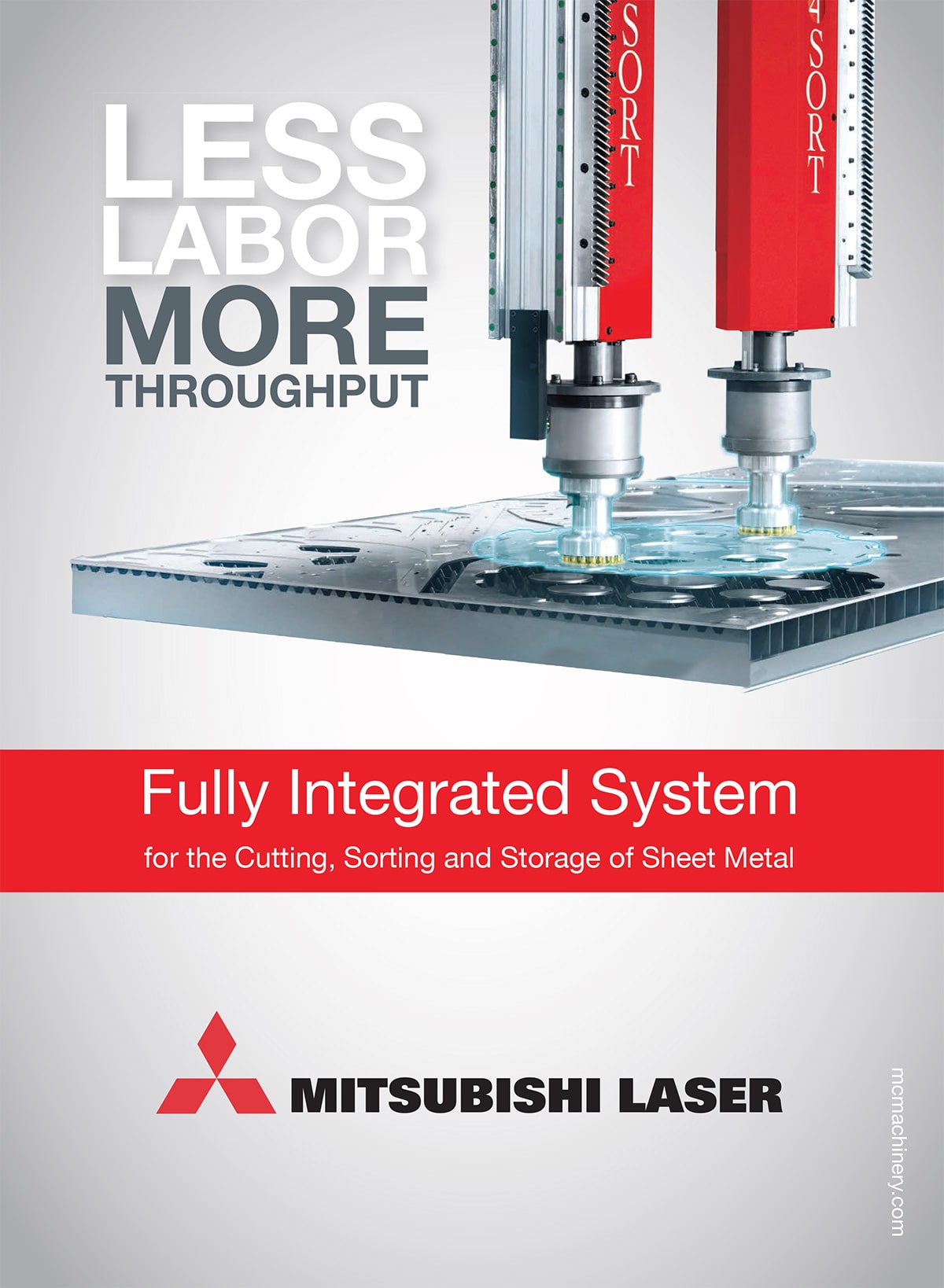 Mitsubishi Laser Advertisement 