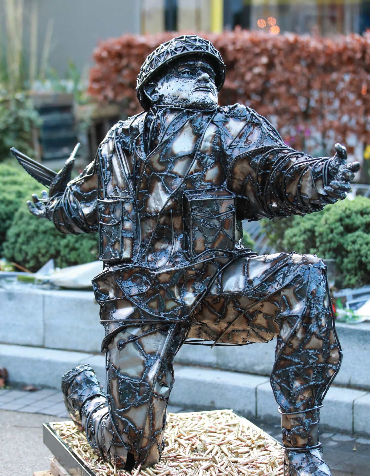 Image of a Soldier statue