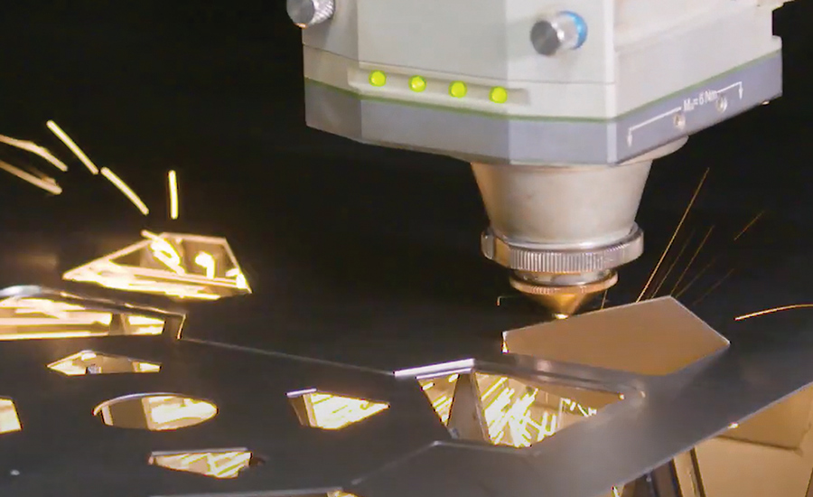 laser cutting sheet metal