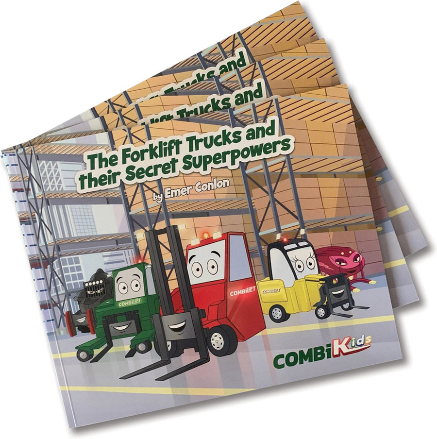 The Forklift Trucks and their Secret Superpowers book cover