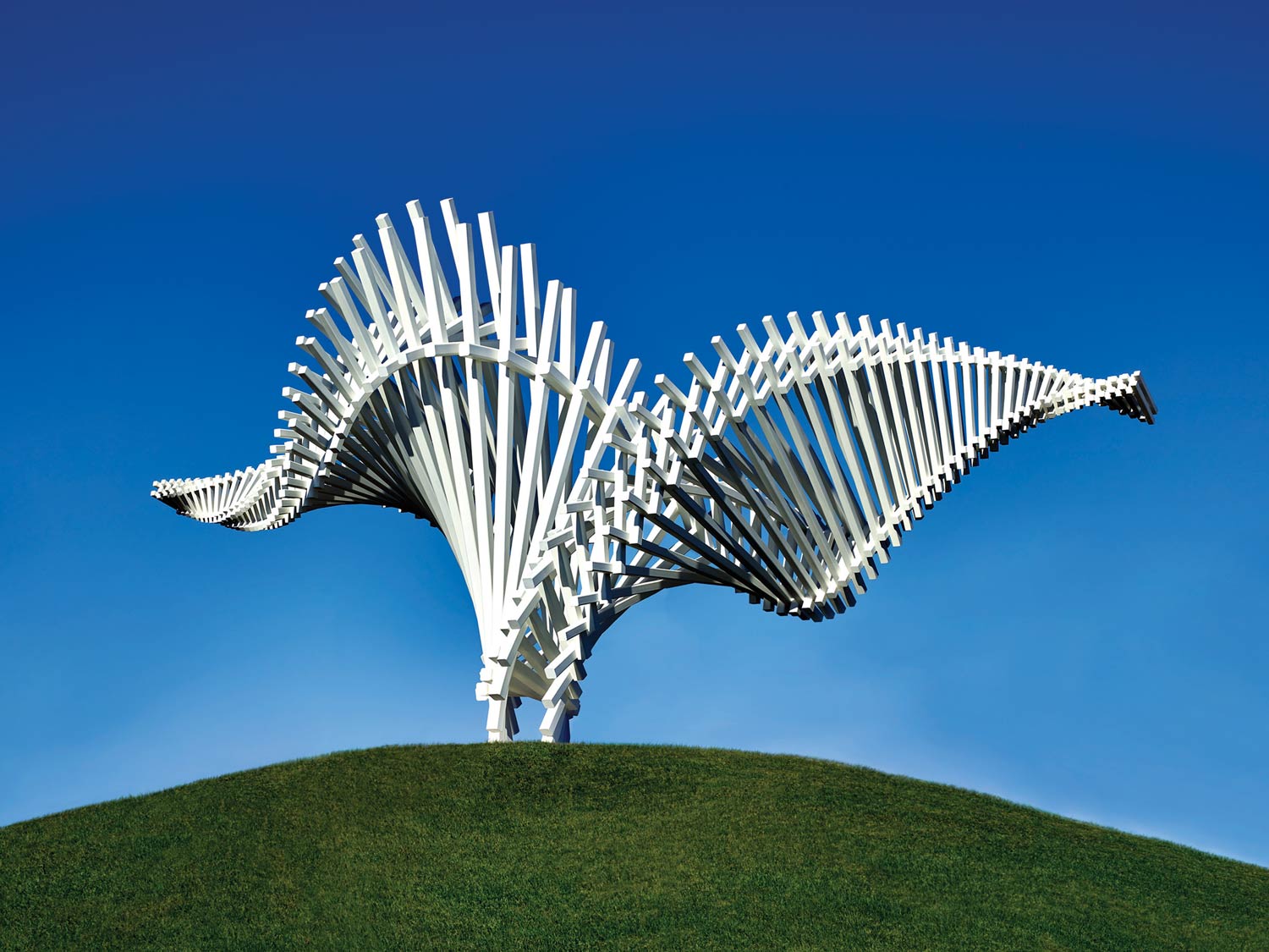 Gerry Judha's sculpture, "Drift"