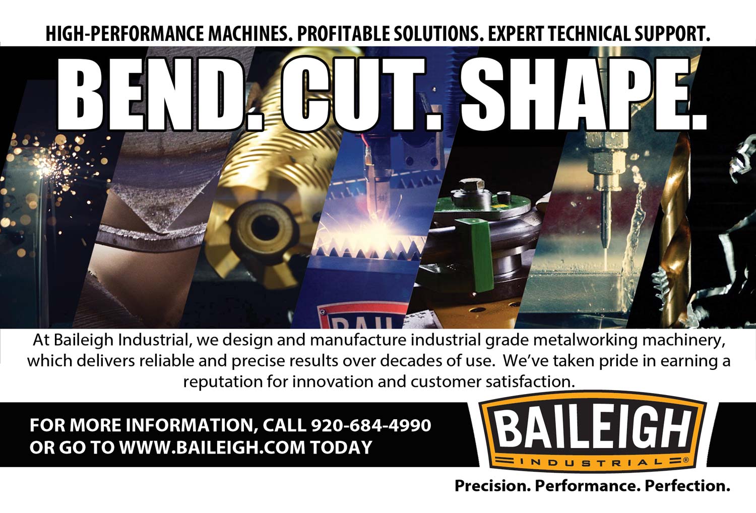 Baileigh Industrial Advertisement
