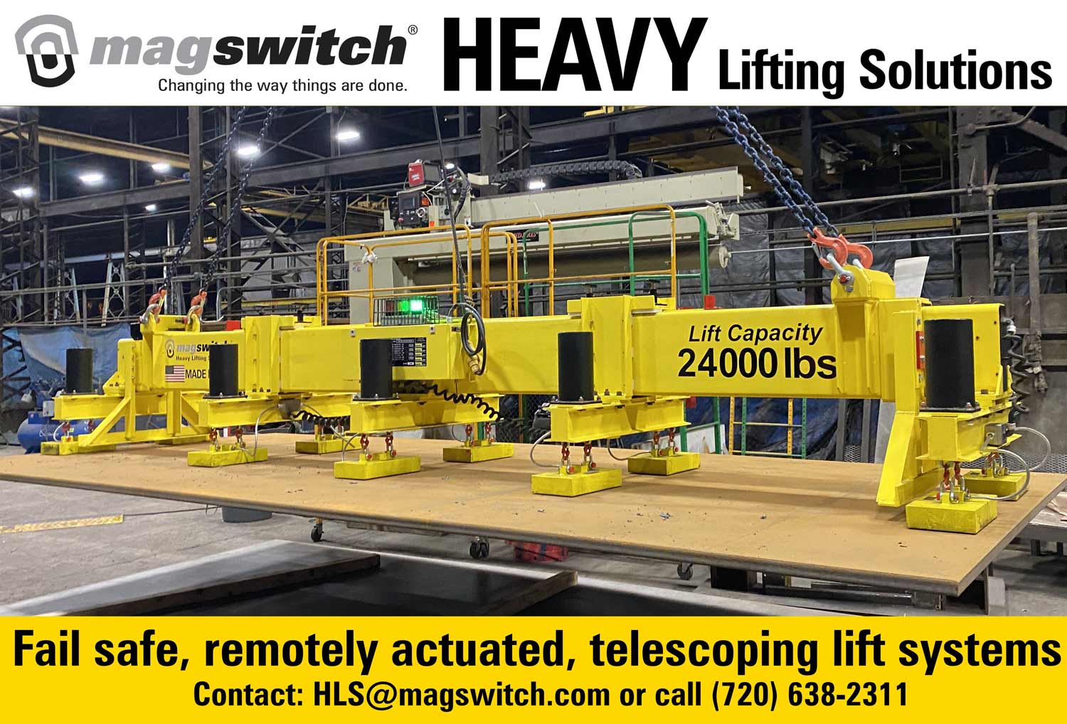 Magswitch Heavy Lifting Solutions Advertisement