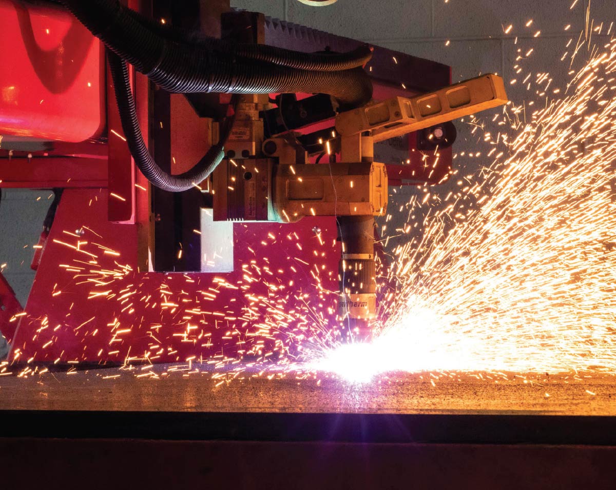 Cutting machine manufacturer equips fabricators
