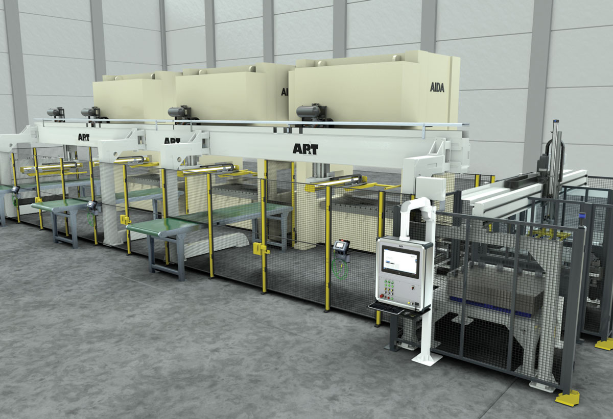Installation - AP&T automates production line for Mexico facility