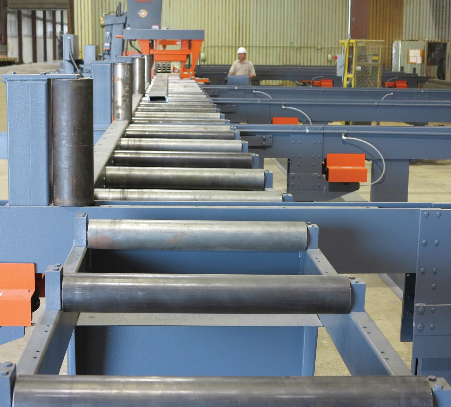 HE&M WF190 powered roller tables