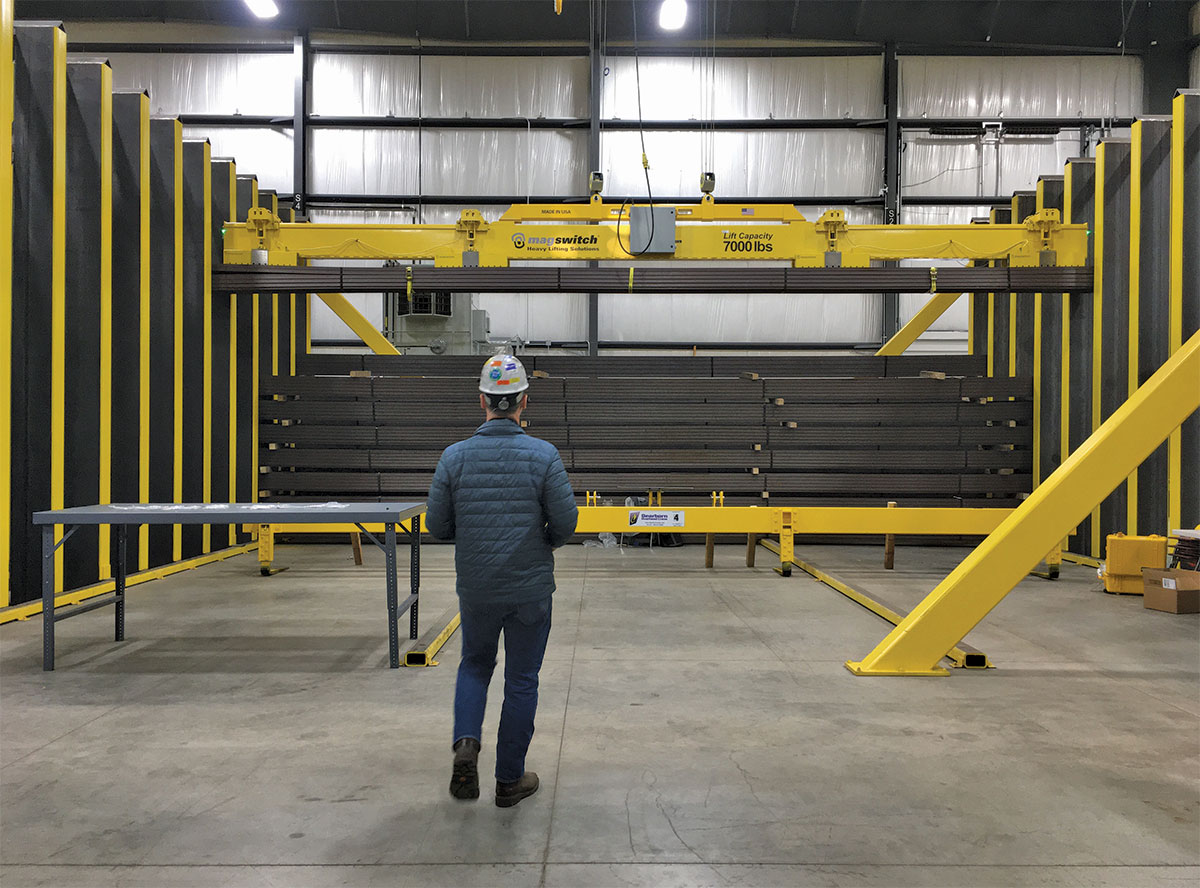 Magswitch I-beam and Bundle Lift Systems