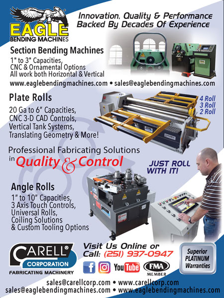 Eagle Bending Machines & Eagle Bending Machine Advertisement