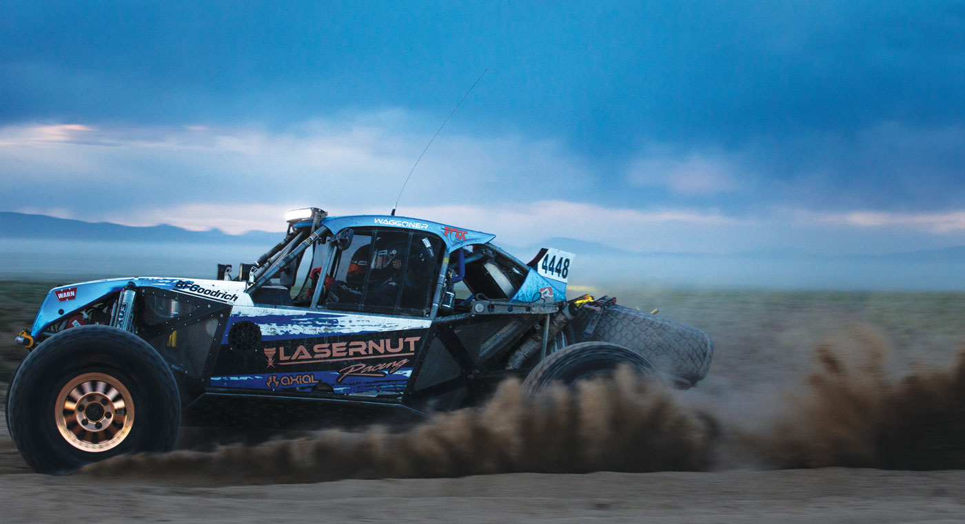 In addition to serving the off-road parts market, Lasernut also makes parts for its own Ultra4 racing and rock crawling vehicles