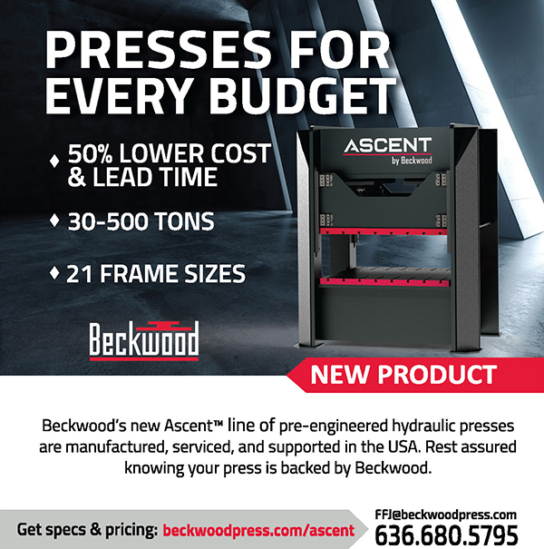 Beckwood Press Advertisement