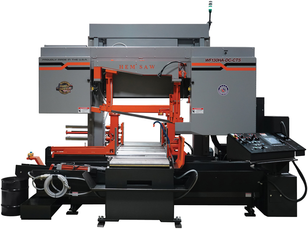 The WF130HA-DC-CTS band saw from HE&M
