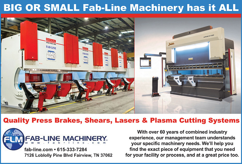 Fab-Line Machinery Advertisement